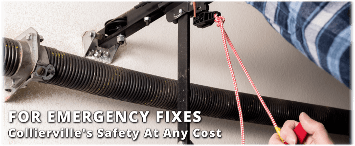 Broken Garage Door Spring Collierville